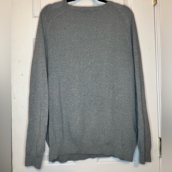 Cutter & Buck Men's Lakemont Mixed Stitch Crew LS Sweater - Grey - Sz 1XB - Picture 5 of 6